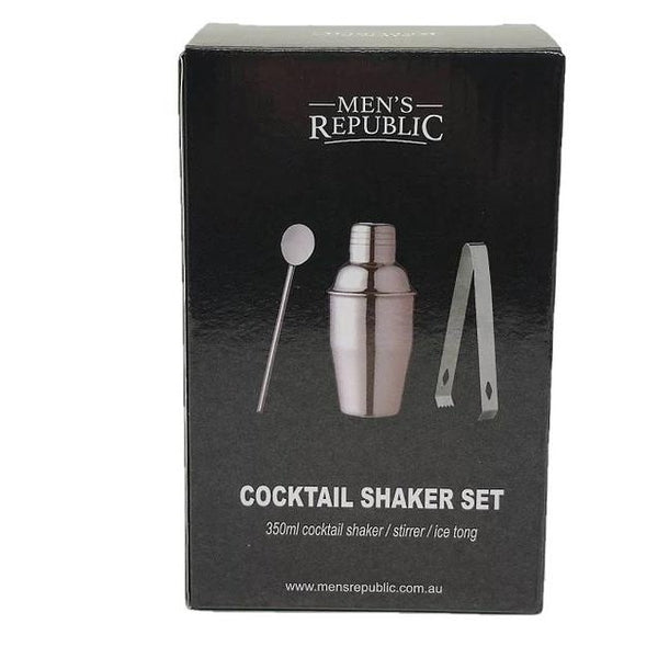Men's Republic Cocktail and Bar 3pc Gift Set - 350ml