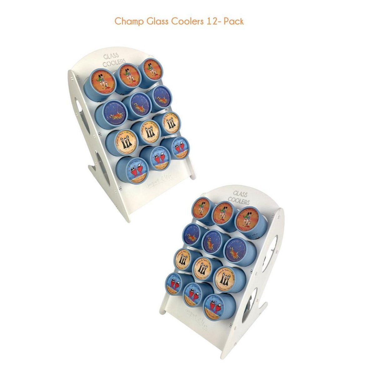 Imagine Ellie Starter Pack White Wine (Standard) Glass Coolers 24 Un