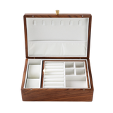 Jewellery Box Black Walnut Wood with Lift Out Tray
