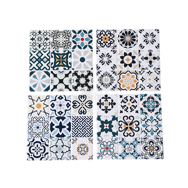Coasters x 4 - Square Mosaic