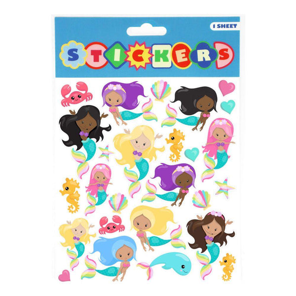 Stickers Mermaids 15x17cm