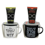 Men's Republic Mug with Grooming Kit (1 Mug with Body Wash / 1 Mug with Shampoo/Conditioner) Set of 2