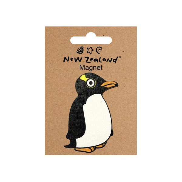 Magnet Wooden NZ Penguin B/C 6.3cm