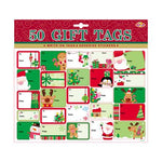 Xmas Gift Labels Santa & Co 50pc