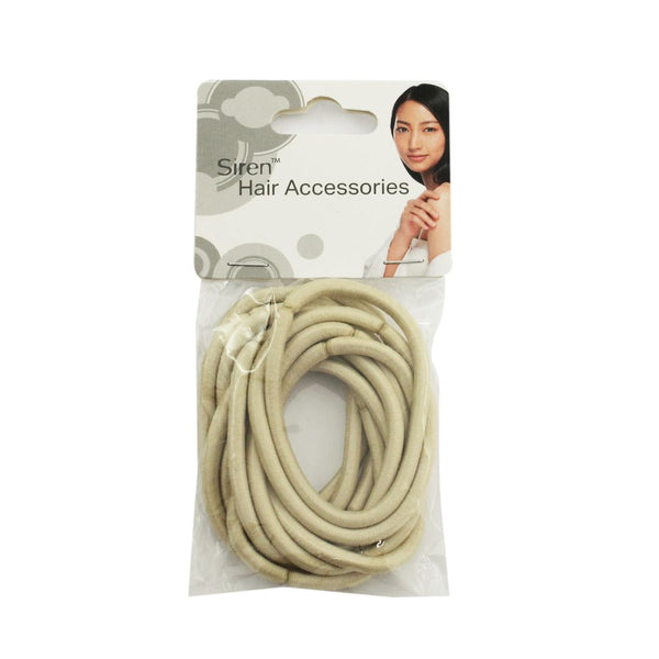 Hair Elastic Blonde 4.5mm 12pc