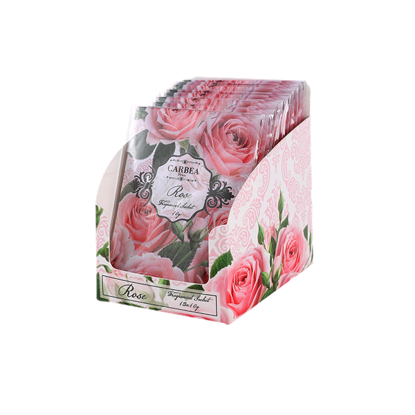 Fragrance Sachet 12 x 10gm - Rose