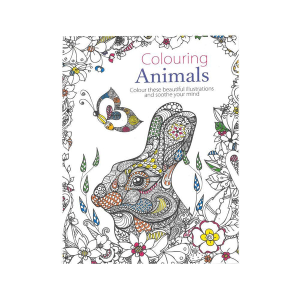 Adult Colouring Animals 144pgs 205x157mm