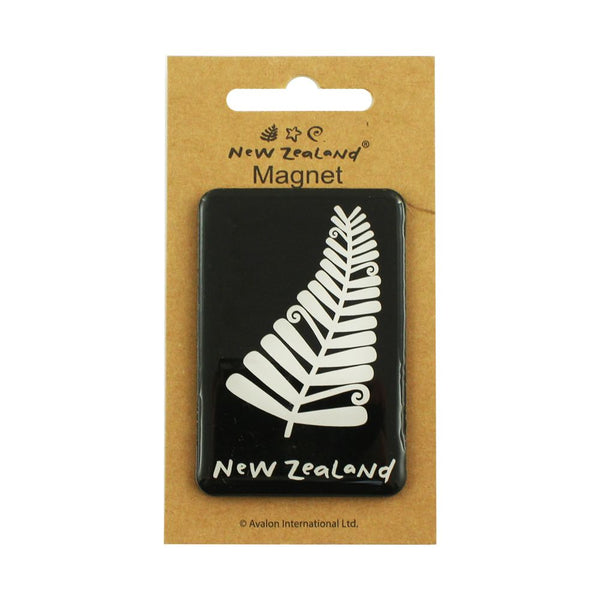 Magnet NZ Silver Fern 6.5cm