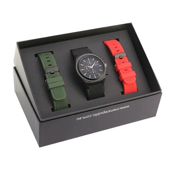 Men's Republic Watch set - Replaceable Bands