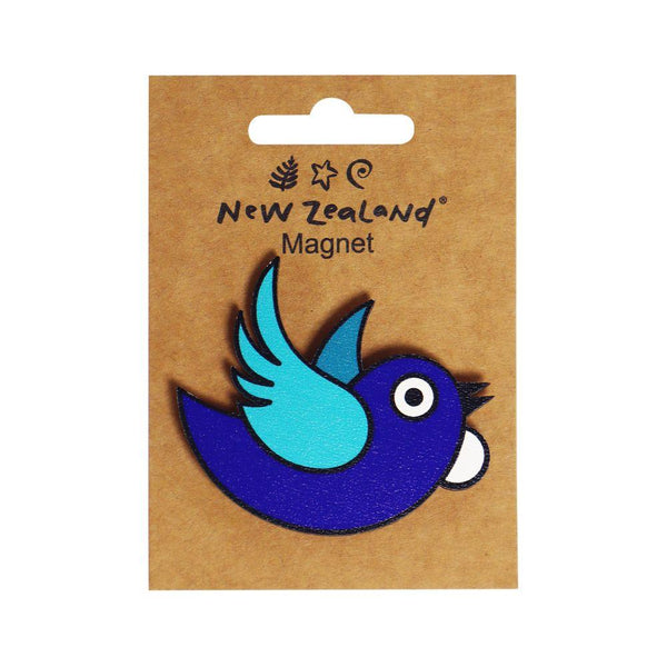 Magnet Wooden NZ Tui B/C 6.5cm