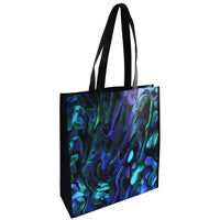 Shopping Bag NZ Laminated Paua Shell 38x34x12cm