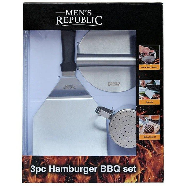 Men's Republic Hamburger BBQ set