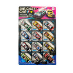 Toy Die-Cast Pull Back Car 12pcs (L)