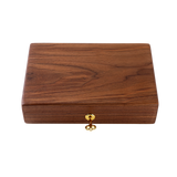 Jewellery Box Black Walnut Wood Single Level