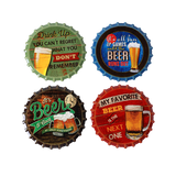 Coasters x 4 - Round Beer