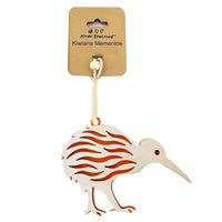 NZ Hanging Ornament Kiwi 10cm