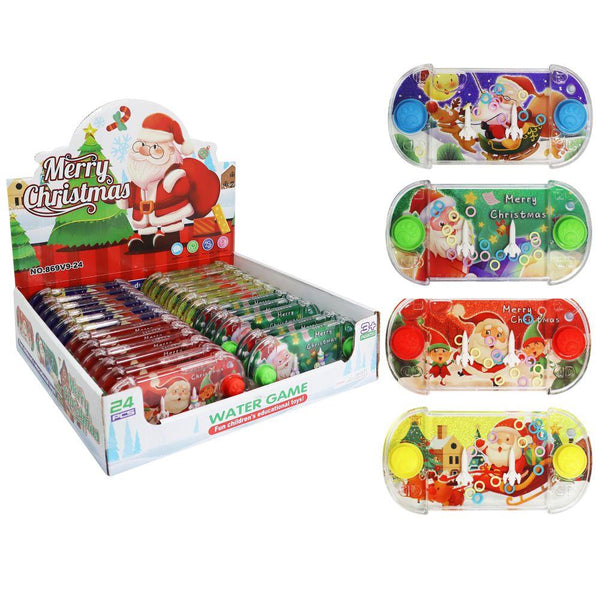 Xmas Water Game 14cm 4asst - Box of 24