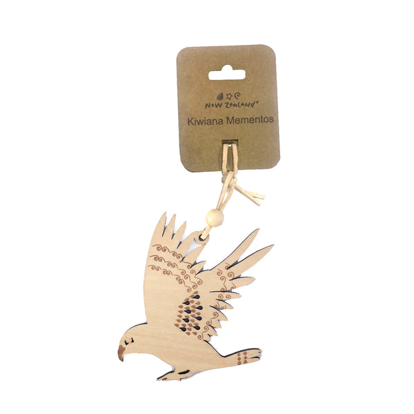 NZ Hanging Ornament Kea 10cm