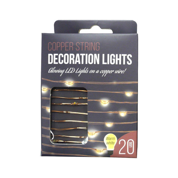 Xmas Lights Copper String 20 LEDs