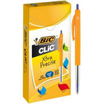 Bic Ballpens Clic Fine Blue 10pc box