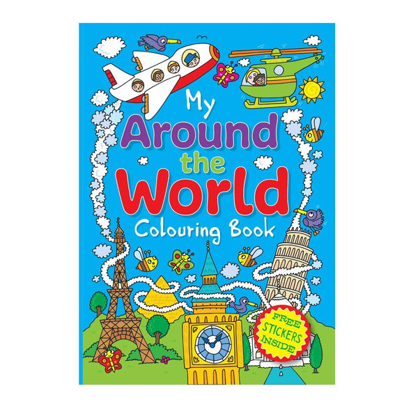Colouring & Activity Book Travel 73pg