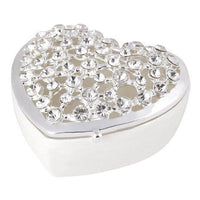 EXPOXY HEART CRYSTAL TRINKET BOX 5.2X5.2X8CM