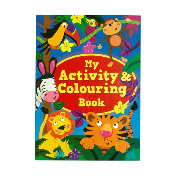 Colouring Book & Activity 120pgs