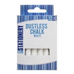 Chalk White Dustless 12pc