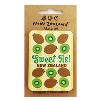 Magnet NZ Sweet As Kiwifruit 75mm