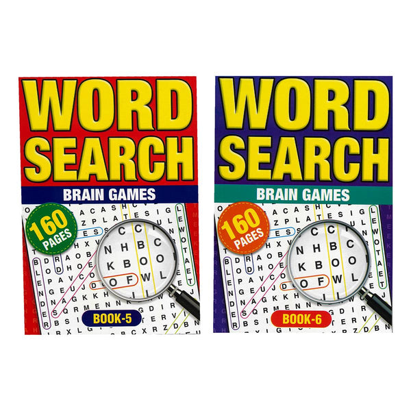 Word Search Puzzle Book 160pg A5