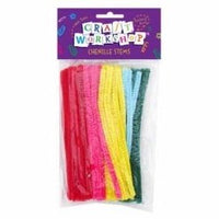Pipe Cleaner coloured 15cm 65pc