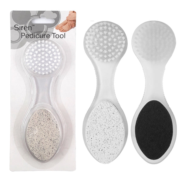 Foot Care 3 in 1 Pumice/Brush/File