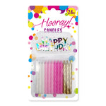 Candle Birthday Pink 24pc