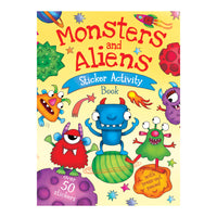 Colouring & Activity Book Monster & Aliens 2assd