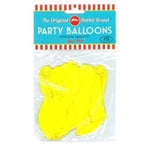 Balloon 27.5cm Helium Yellow 12pc