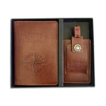 Men's Republic Wallet Travel & Luggage Tag Set