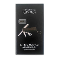Men's Republic Multi Tool Key Ring - Black