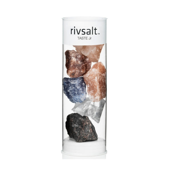 RIVSALT  Salt Selection - Taste Jr 6 Pieces Rock Salt Varieties