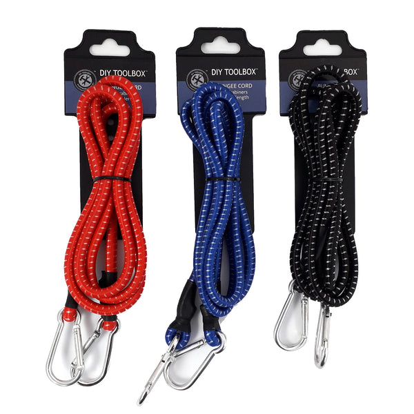 Bungee Cord w/Carabiners 150cm