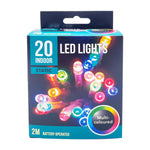 Xmas Lights LED Multi-Colour 20s