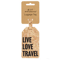 Luggage Tag Cork NZ Live Love Travel
