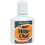 Bic White-Out Plus Quick Dry  12