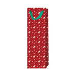 Xmas Wine Bag Red & White 33x10cm