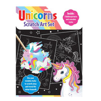 Art Set Unicorns Scratch 285x210mm
