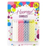 Candle Birthday Spiral 24 pce