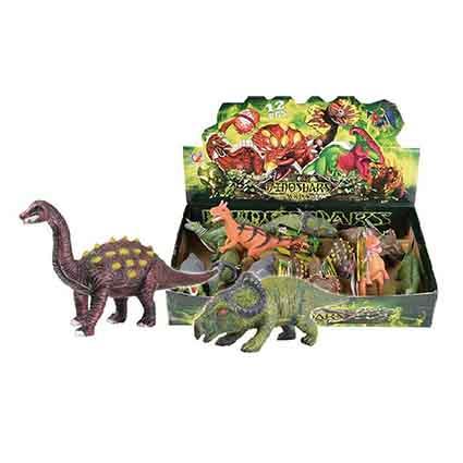 Toy Dinosaur 15cm 6 assd Box of 12