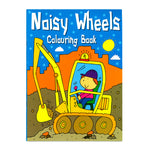 Colouring Book Noisy Wheels 48pg