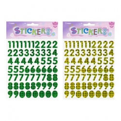 Stickers Laser number