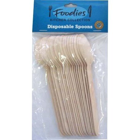 Cutlery Wooden Spoons 20pc